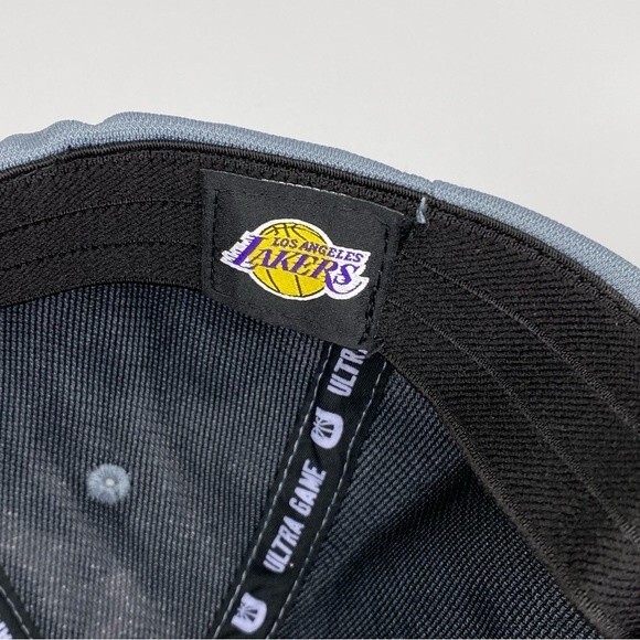 Los Angeles Lakers Ultra Game Hat One Size Stretch USA American Flag Patriotic - Picture 12 of 13